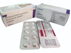 Montelukast 10 Mg Levocetirizine 5mg Tablet