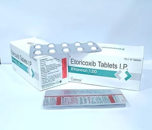 Etoricoxib 120mg Tablets