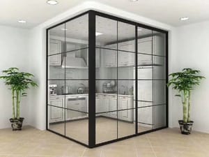 Aluminium Glass Partition