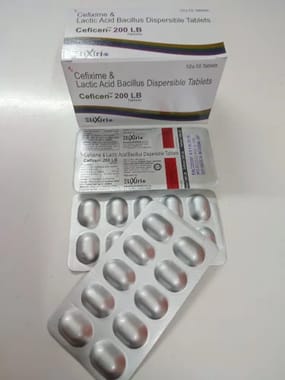 Cafixime Lactic Acid Bacillus Dispersible Tablets