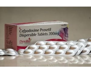 Cefpodoxime Proxetil Dispersible Tablets 200 Mg