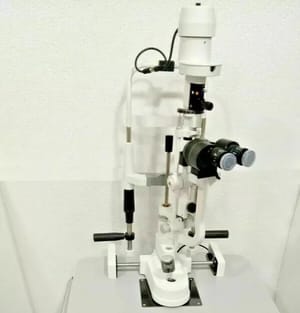 Slit Lamp Haag Streit 2 Step with Metal Plate