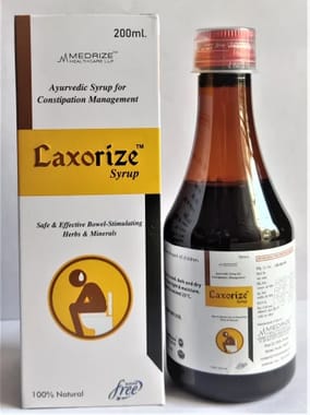 200ml Laxorize Ayurvedic Constipation Syrup