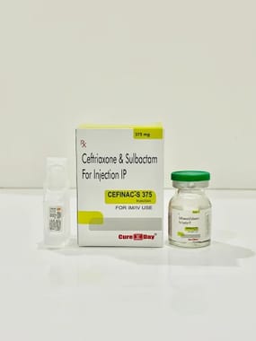 Ceftriaxone Sodium 250 mg , Sulbactam Sodium 125 mg (CEFINAC-S 375)