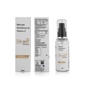 Fair Wish Glutathione Spray With Vitamin C (oral Spray) For Skin Whitening And Brightening.