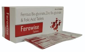 Ferrous Bisglycinate Zinc Folic Acid Tablet