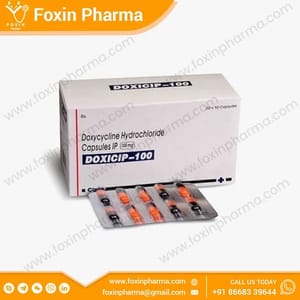 Doxicip Doxycycline Hydrochloride Capsules