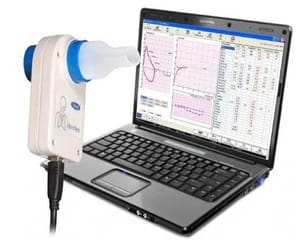 Portable Hand-held Spirometer