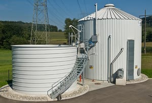 ANAEROBIC DIGESTER, BIOGAS PLANT